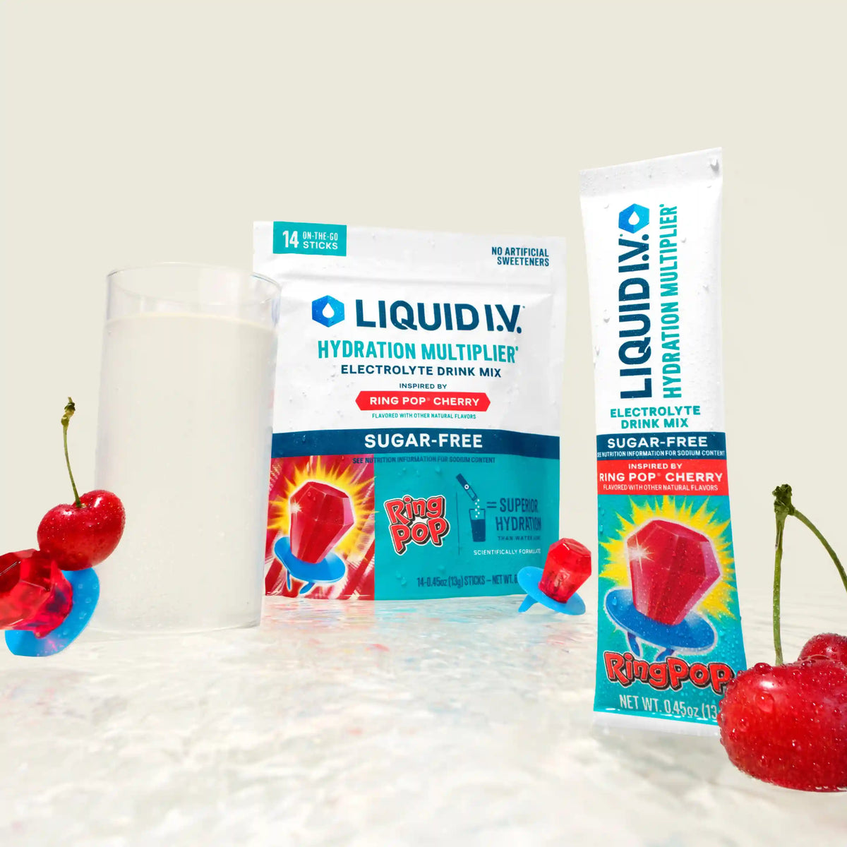 Ring Pop® Cherry Hydration Multiplier® Sugar-Free